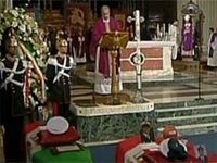 Genova, cattedrale di San Lorenzo. Funerali di Stato