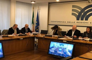 Roma. I lavori della Conferenza delle Regioni