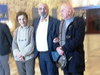 Da sinistra nella foto: Angela Di Niro, Nico Ioffredi, Gianfranco De Benedittis