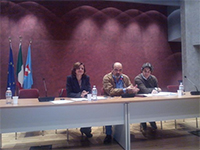 Da sinistra nella foto: la prof.ssa Chierchia, il consigliere delegato Ioffredi e il dirigente regionale Altopiedi