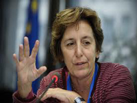 La Dott.ssa Sabina De Luca, Capo dipartimento del Dps