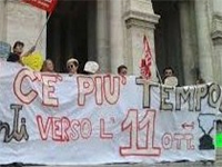 11 ottobre 2013: manifestazioni studentesche su tutto il territorio nazionale 