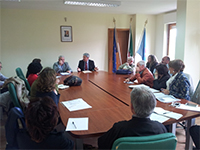 L'incontro presso la Sala riunioni dell'Assessorato regionale alle Politiche sociali a Campobasso