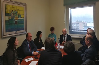 L'incontro a Palazzo Vitale