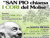 L'esordio il prossimo 28 ottobre a San Giovanni Rotondo
