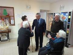 Il Presidente Iorio in visita alla Casa di riposo "Pistilli" di Campobasso