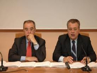 Da sinistra nella foto, Vitagliano e Iorio. Sono riusciti ad ottenere 960 mila euro in più del previsto