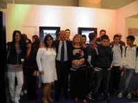 Roma, stand Molise Forum PA. Al centro della foto, da sinistra: la Dott.ssa Alberta De Lisio, il Vicepresidente Mario Pietracupa e la Dott.ssa Emilia Petrollini