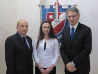 Nella foto da sinistra: il Presidente Picciano, Natascia Zullo e il Consigliere Tamburro