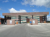 Campobasso. L'entrata del Centro intitolato a Giovanni Paolo II