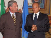 Campobasso. Da sinistra nella foto: il Prefetto Trotta e il Vicepresidente Pietracupa