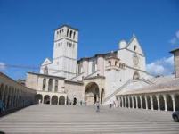 L'esterno della Basilica di San Francesco
