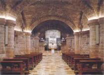 La cripta del Santo dove  collocata la lampada votiva