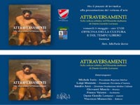 La brochure dell'evento con l'immagine della copertina del libro