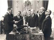 Roma, 1968. Giacomo Sedati, Ministro dell'Agricoltura nel Governo Leone, giura davanti al Presidente Saragat