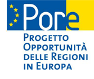 Il Logo del P.O.R.E., Struttura di missione di diretta collaborazione del Ministro per i Rapporti con le Regioni e per la Coesione Territoriale  