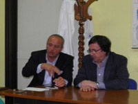 Da sinistra nella foto: il Vicepresidente Pietracupa e il Direttore sanitario Paglione
