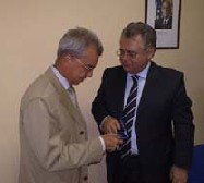 L'Ambasciatore italiano D'Elia e il Presidente della Regione Molise Iorio