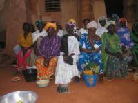 Donne del Burkina Faso, già Repubblica dell'Alto Volta, nei loro abiti tradizionali