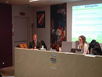 Palazzo della Regione, Sala conferenze. L'intervento di Silvia De Mattheis, della Rete Rurale Nazionale Inea 