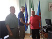 Da sinistra nella foto: Marco D'Amico, Michele Petraroia, Tony Vespa