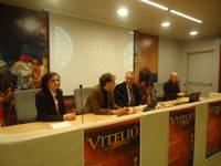Conferenza stampa.Da sinistra nella foto: Agata Antonelli, Simone Sala, Michele Iorio e Nicola Mastronardi