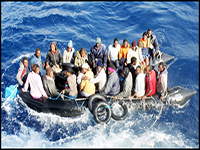 Sbarco profughi. Fenomeno in costante crescita