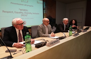 Evento lancio di "Words: Respect, Equality, Diversity, Inclusion REDI"