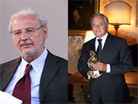 Il ministro Carlo Trigilia e il prof. Adriano Giannola