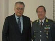 Da sinistra nella foto: il Presidente Iorio e il Generale Achille