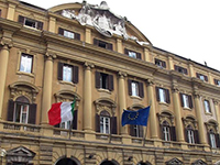 Roma. Palazzo delle Finanze, sede del Ministero dell'Economia e delle Finanze (MEF)